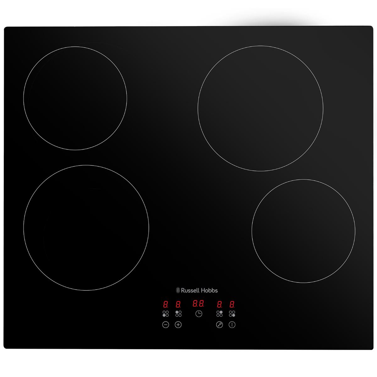 Russell Hobbs 59cm 4 Zone Ceramic Hob