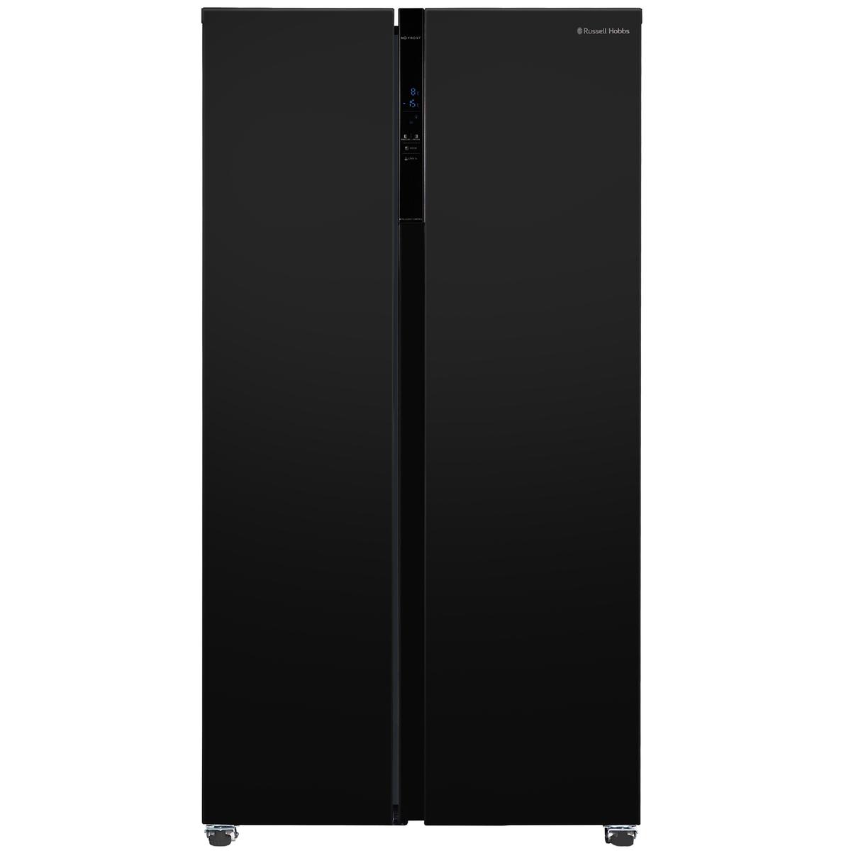 Russell Hobbs 442 Litre Side-By-Side American Fridge Freezer - Black