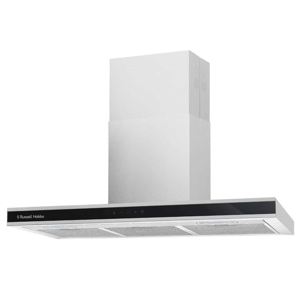 Refurbished Russell Hobbs 90cm T-Shaped Cooker Hood - Stainless Steel