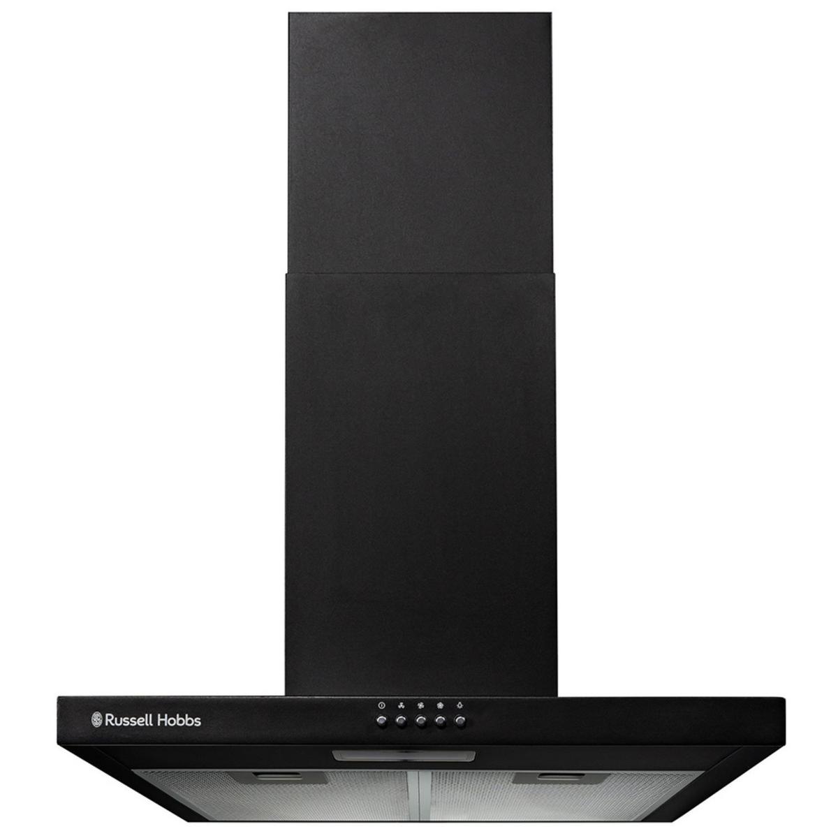Russell Hobbs 60cm Chimney Cooker Hood - Black