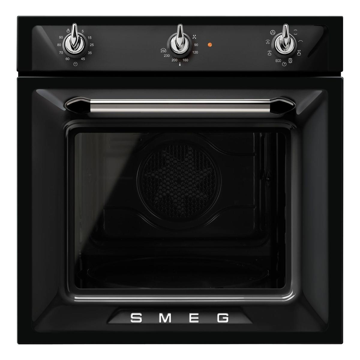 Refurbished Smeg SF6905N1 Victoria Electric Single Oven - Black