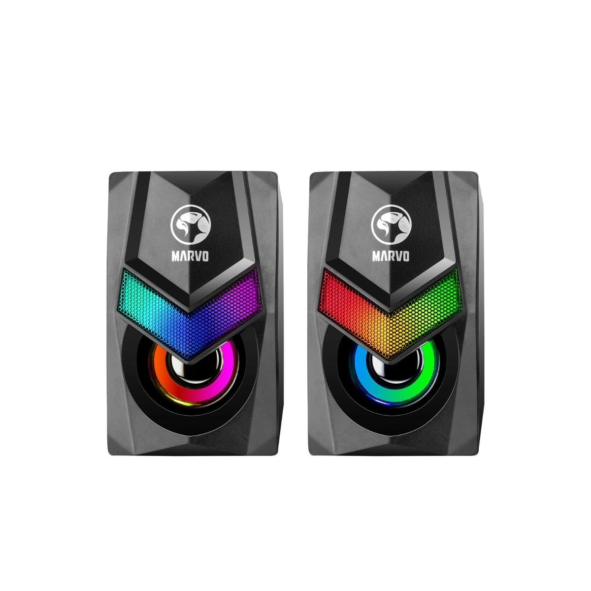 Marvo Scorpion SG-118 2.0 Stereo USB RGB Gaming Speaker