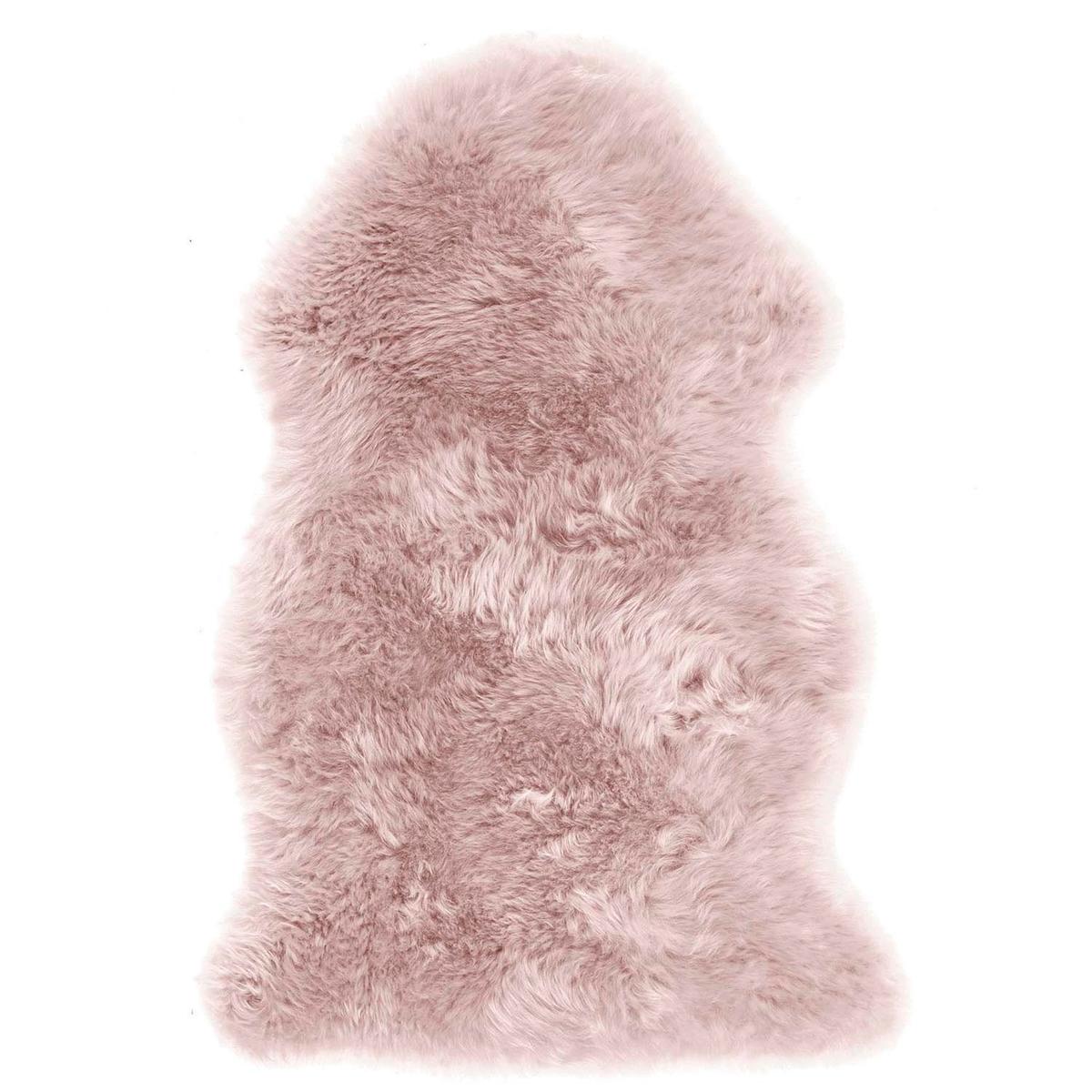 Pink Double Genuine Sheepskin Rug - 175 x 70 cm - Origins