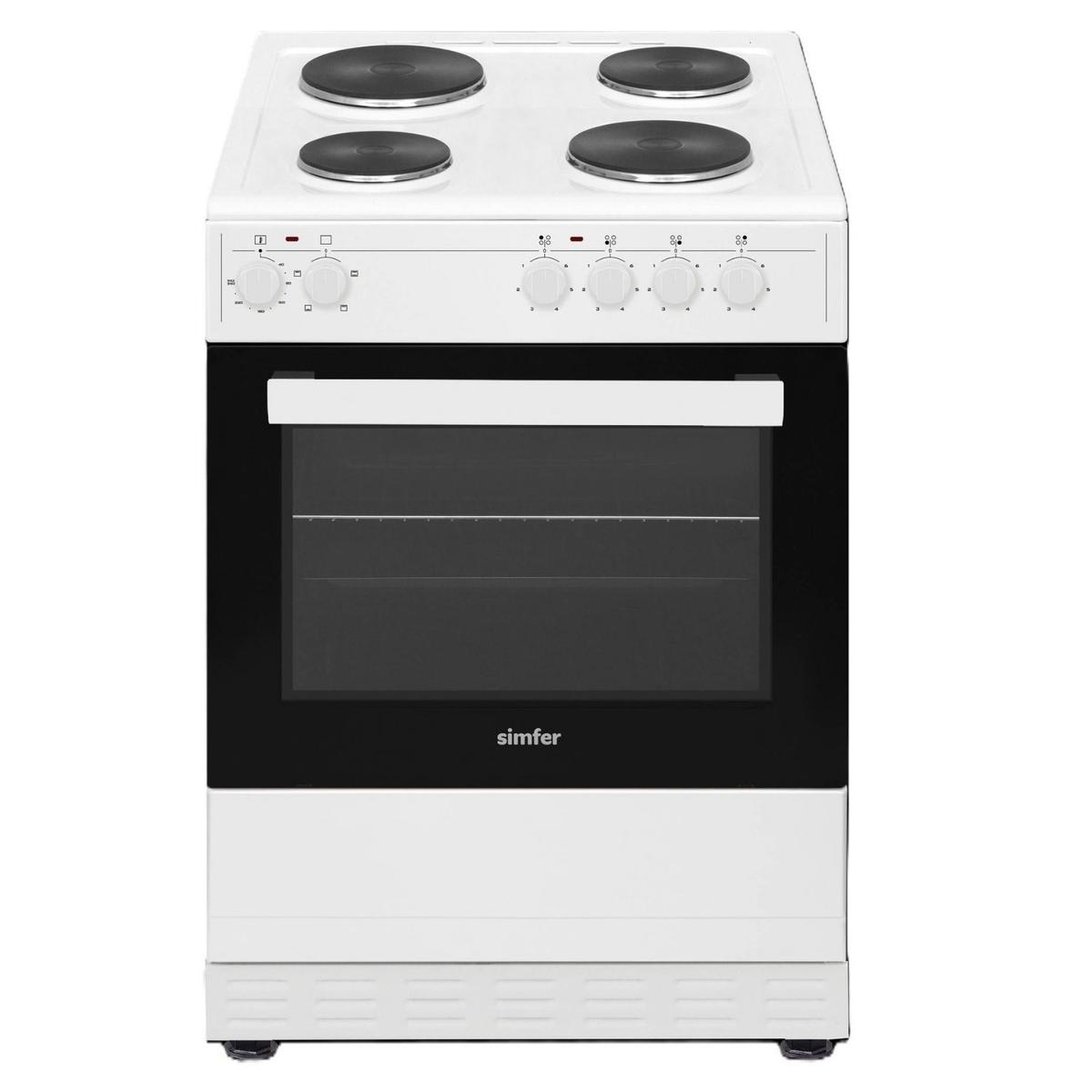 Simfer 60cm Electric Cooker - White