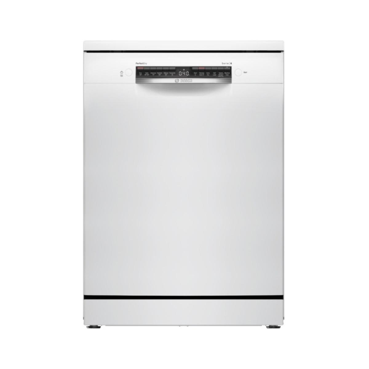 Refurbished Bosch Series 6 SMS6ZCW10G 14 Place Freestanding Dishwasher White