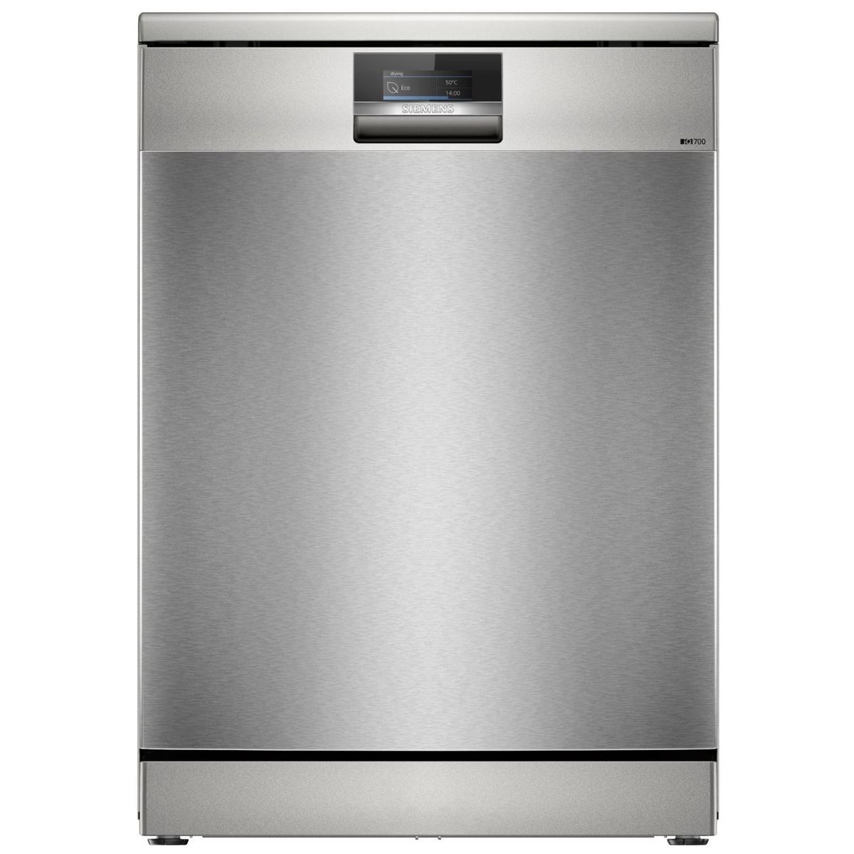 Siemens iQ700 Freestanding Dishwasher - A-rated Smart Steel