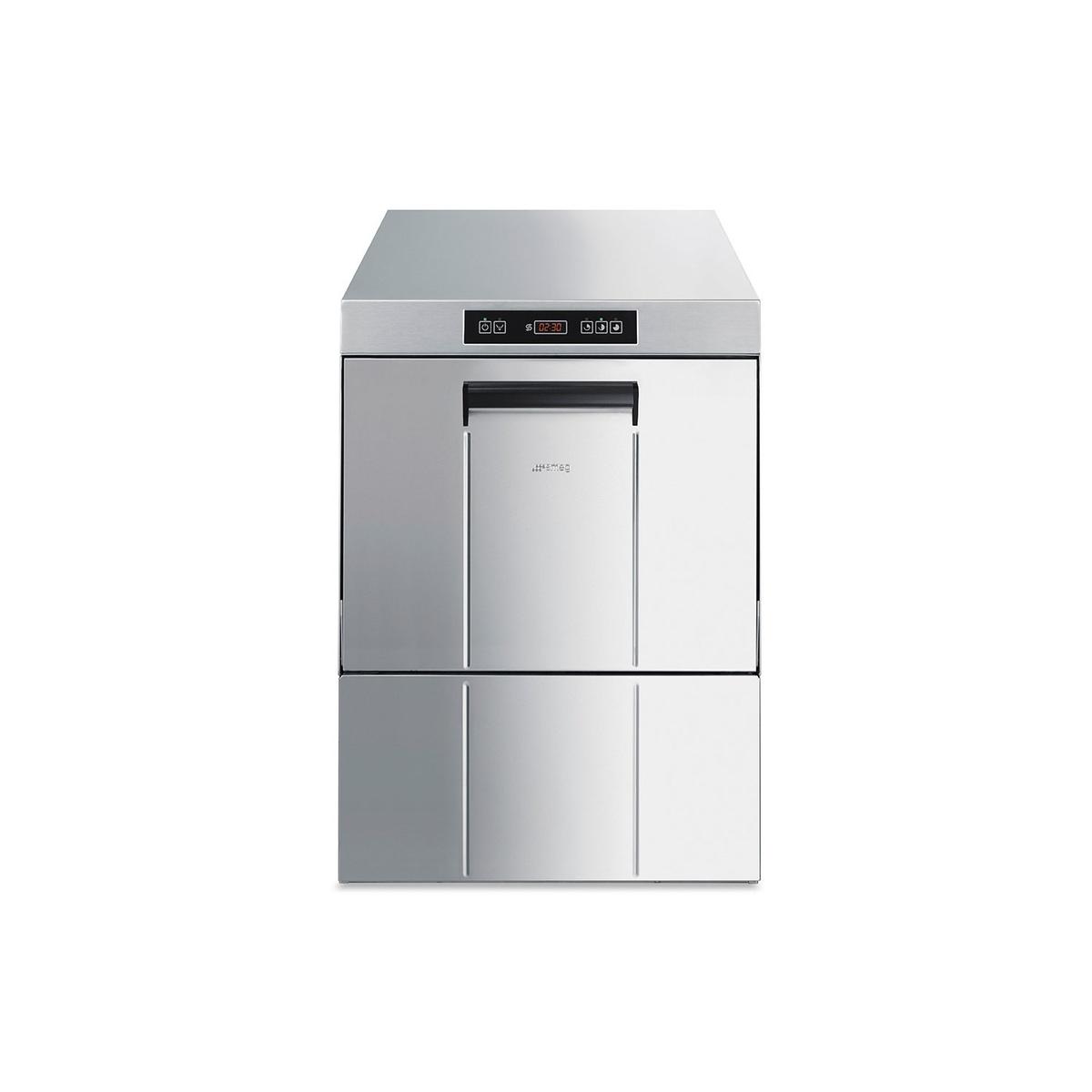 Smeg Professional SPG505SUK Ecoline Undercounter Glasswasher with Water Softener - 500mm Basket, Multi-phase