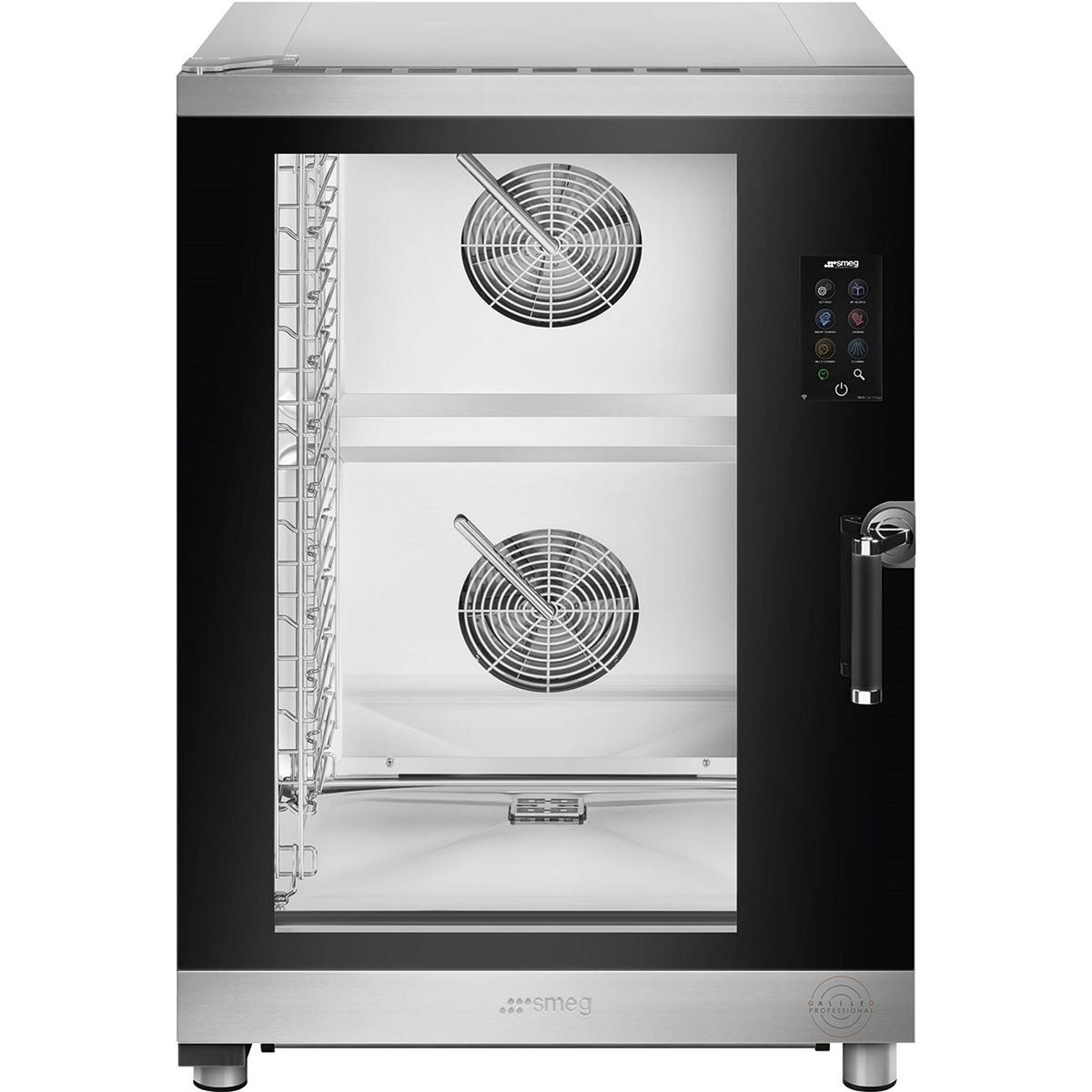 Smeg Professional Galileo Combi-Steam Oven - 10 Tray GN 1/1, Left-Hand Hinge, 3 Phase