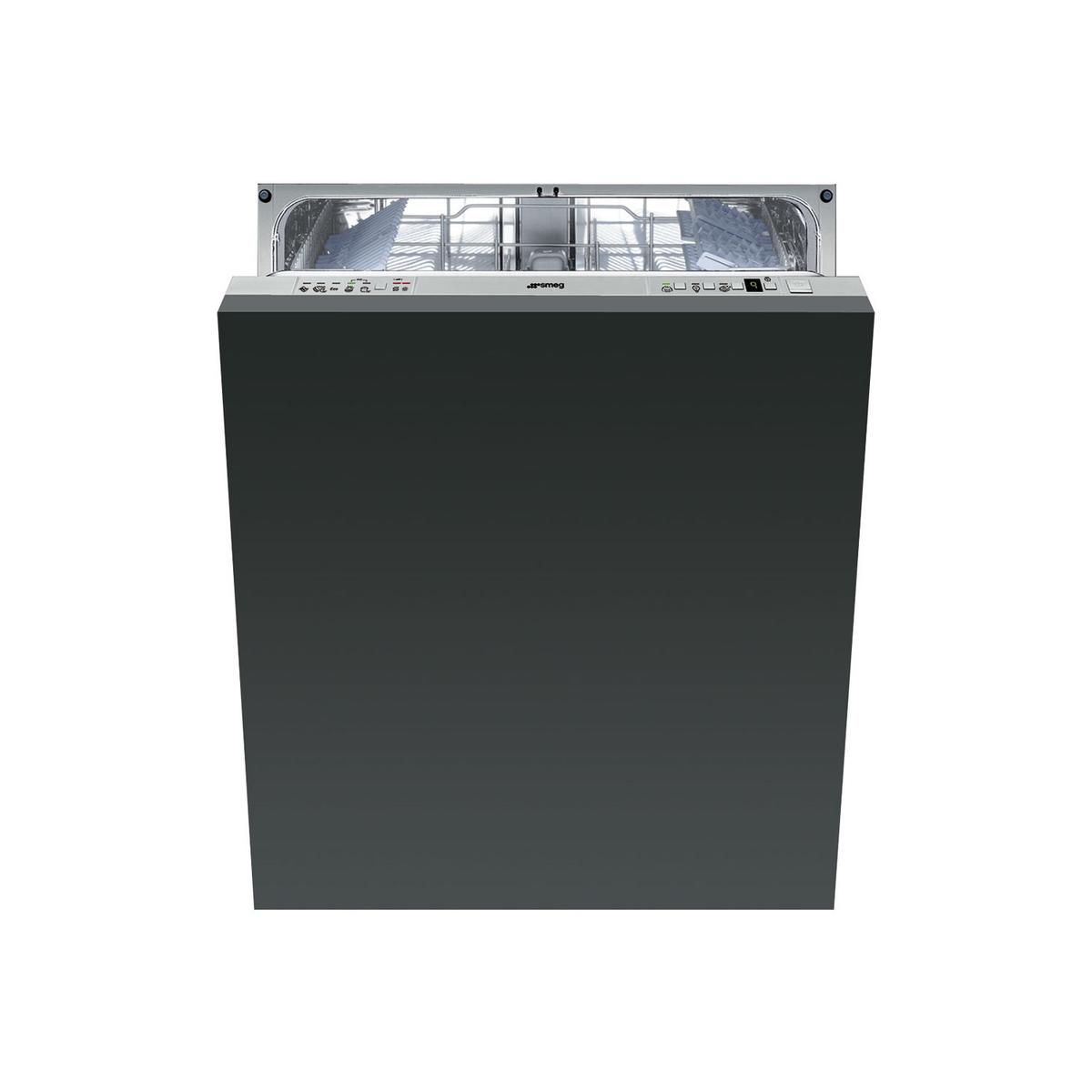 Smeg Semi-Professional Integrated Dishwasher - 14 Place Settings, Drain Pump, Multi-phase