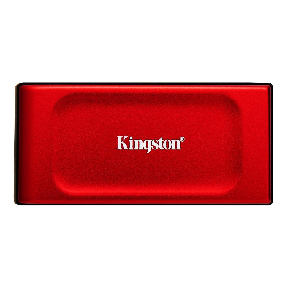 Kingston XS1000 1TB USB 3.2 Gen 2 Portable External SSD - Red