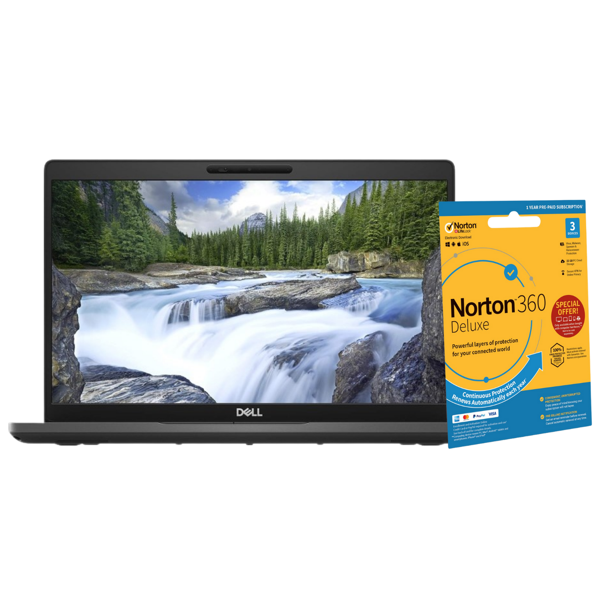 Refurbished Dell Latitude 5400 Intel Core i7 8th gen 16GB RAM 256GB SSD 14 Inch Windows 11 Pro Laptop