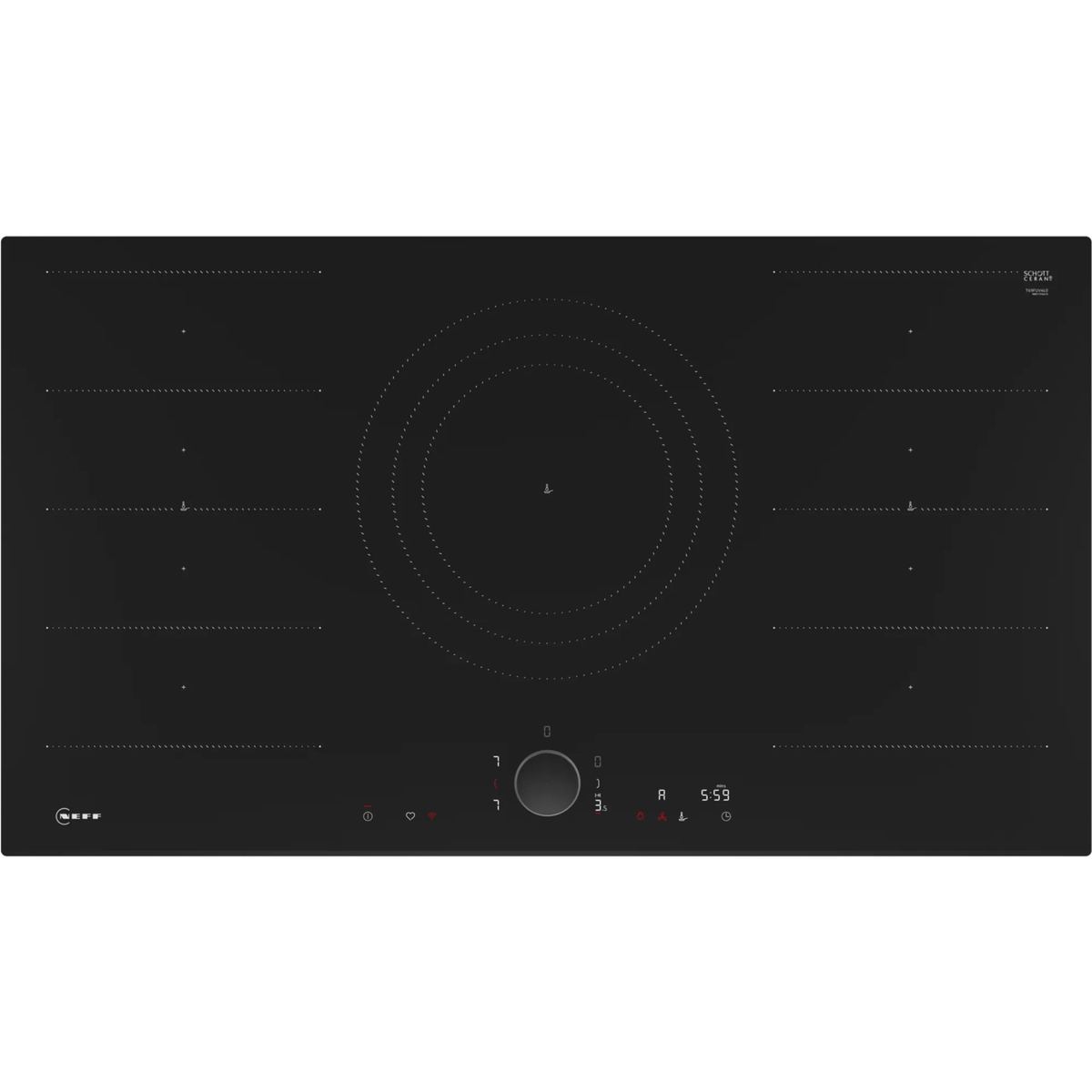 Neff N90 92cm 5 Zone Induction Hob
