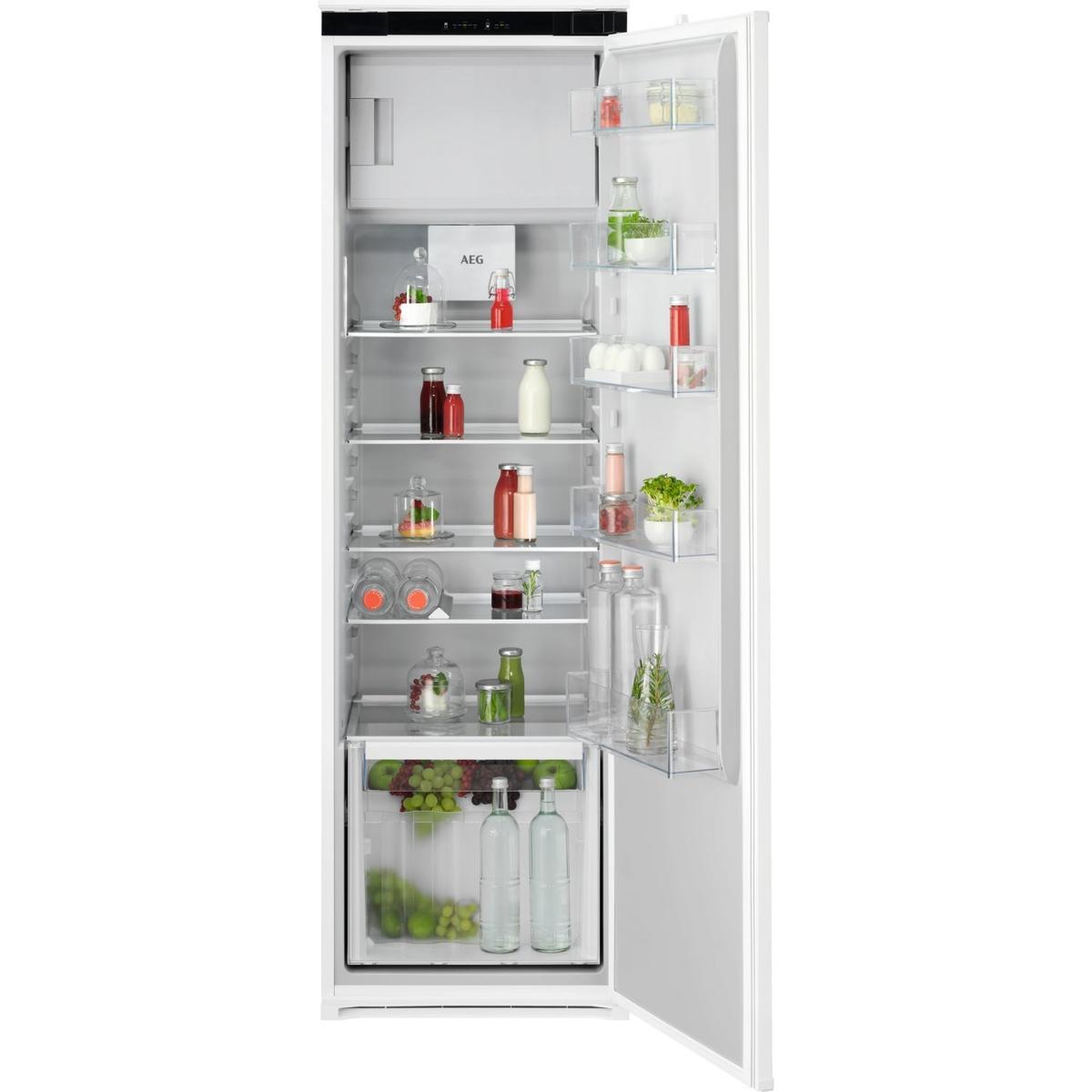 AEG 6000 Series 259 Litre 177cm In-column Integrated Fridge with Sliding Door Hinge