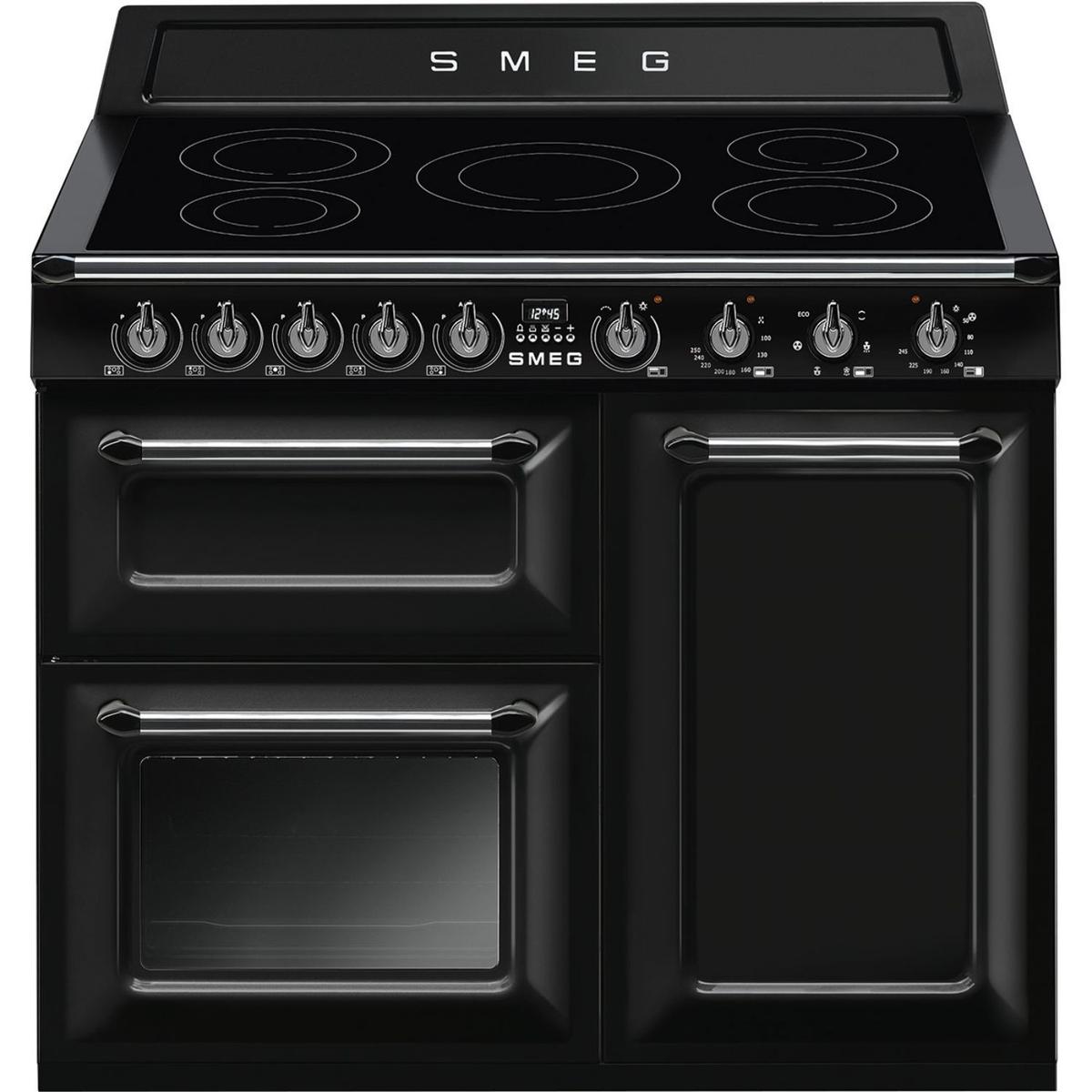 Smeg Victoria 100cm Electric Range Cooker - Black