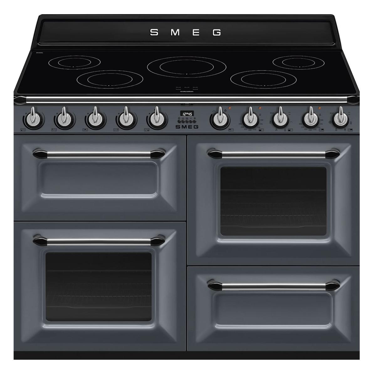 Smeg Victoria 110cm Electric Range Cooker - Slate Grey