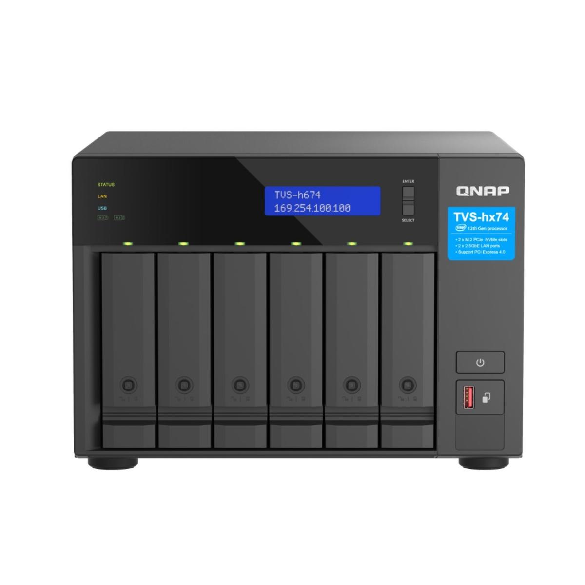 QNAP TVS-H674 6 Bay Tower NAS