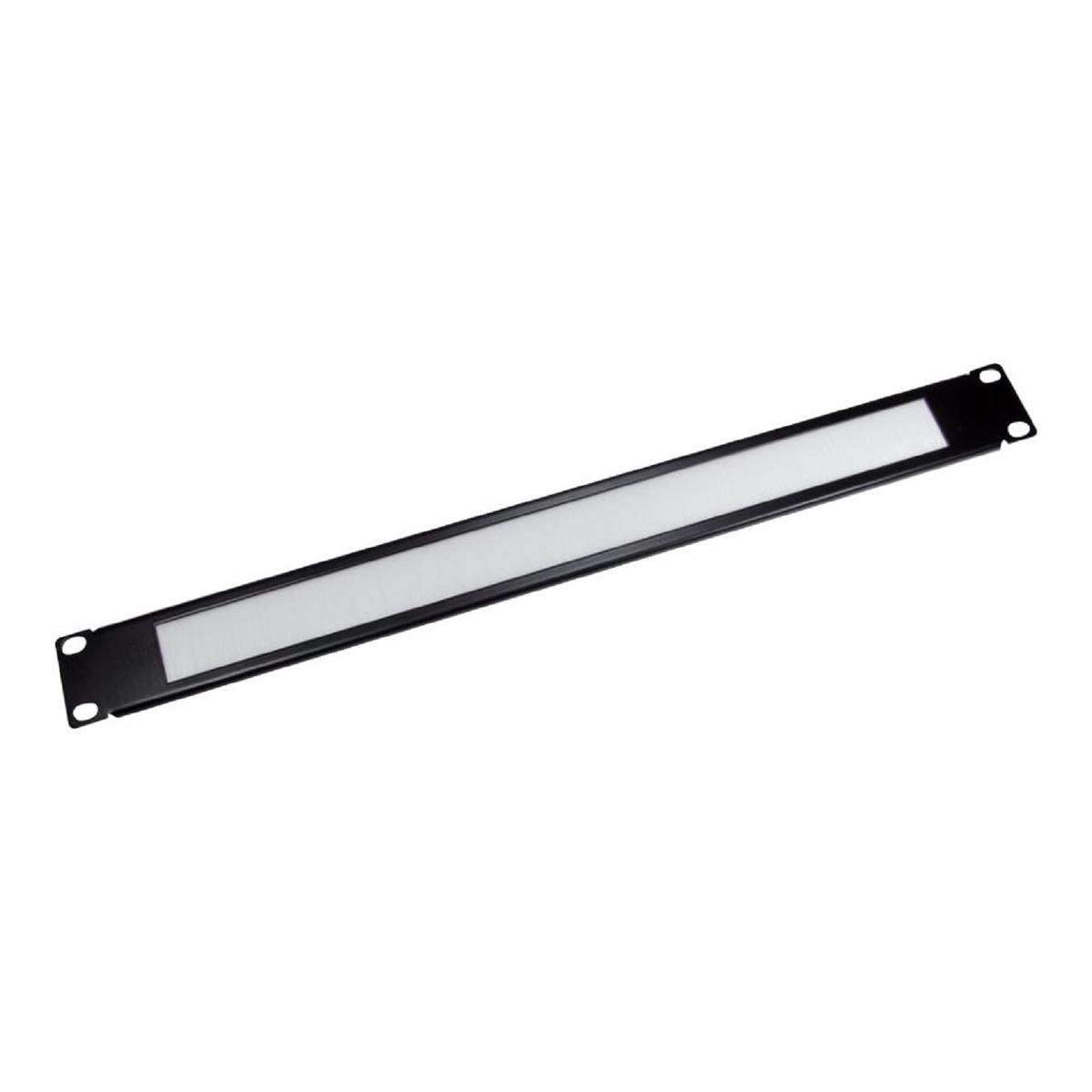 OEM 19 Inch 1U Rack Mount White Brush Plate