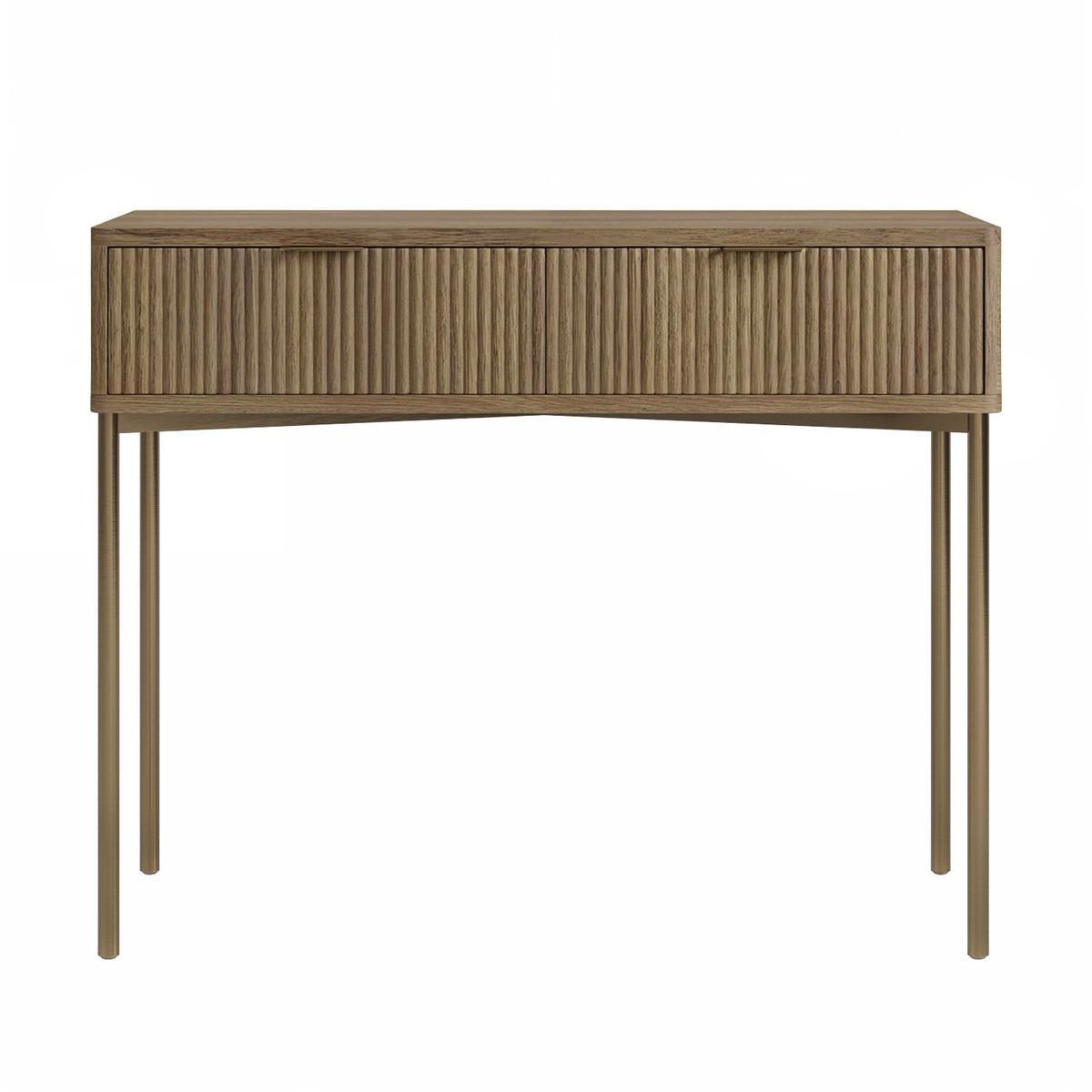 ONLY OPENED - Valencia Dressing table in Dark Wood