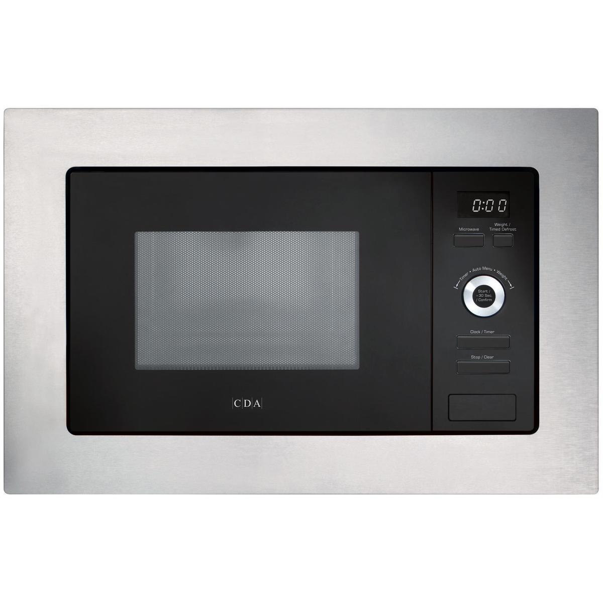 CDA Built-In 700W Microwave - Stainless Steel