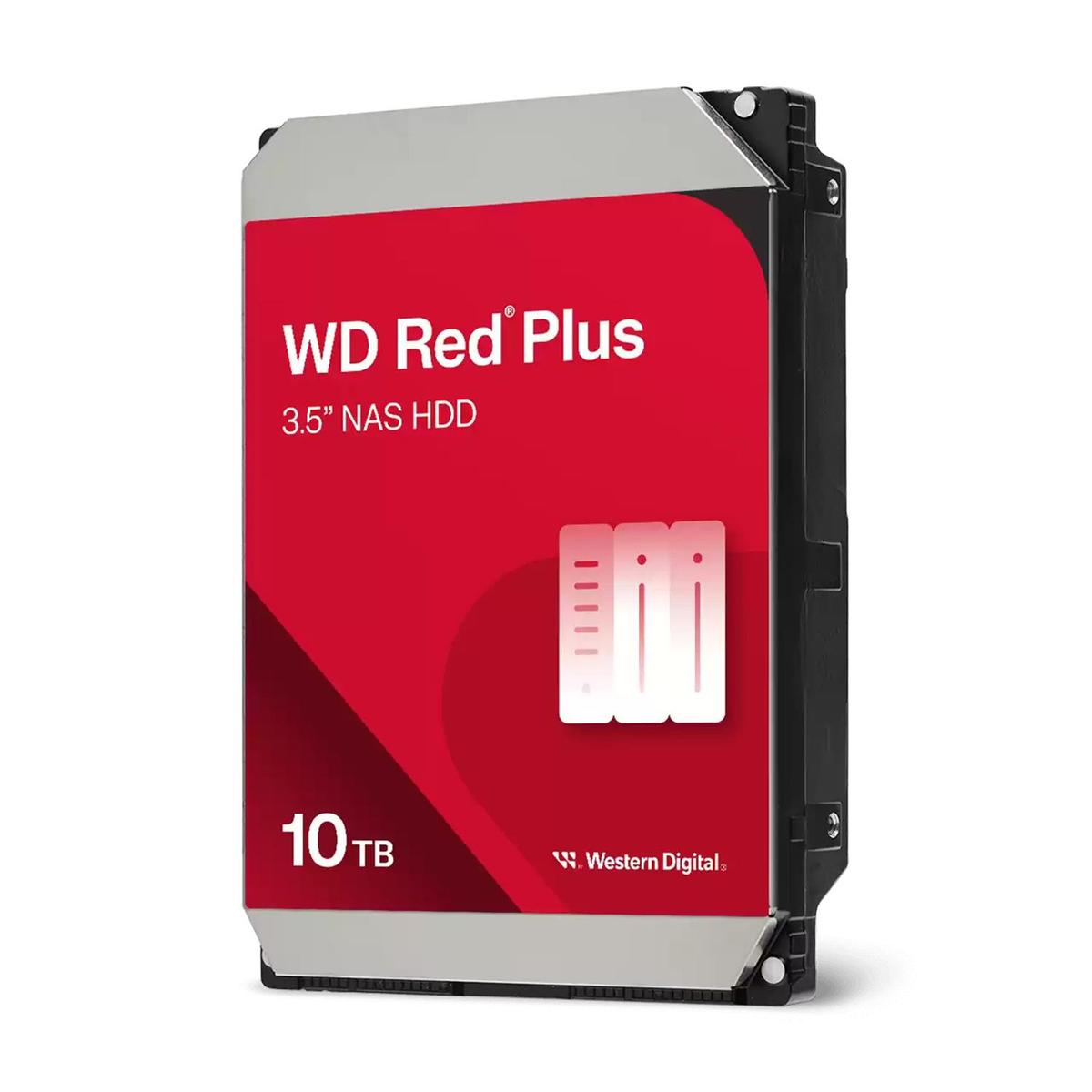 WD Red Plus 10TB 3.5 Inch Internal Hard Drive