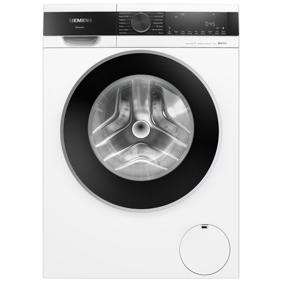 Siemens iQ500 10kg 1600rpm Washing Machine - White