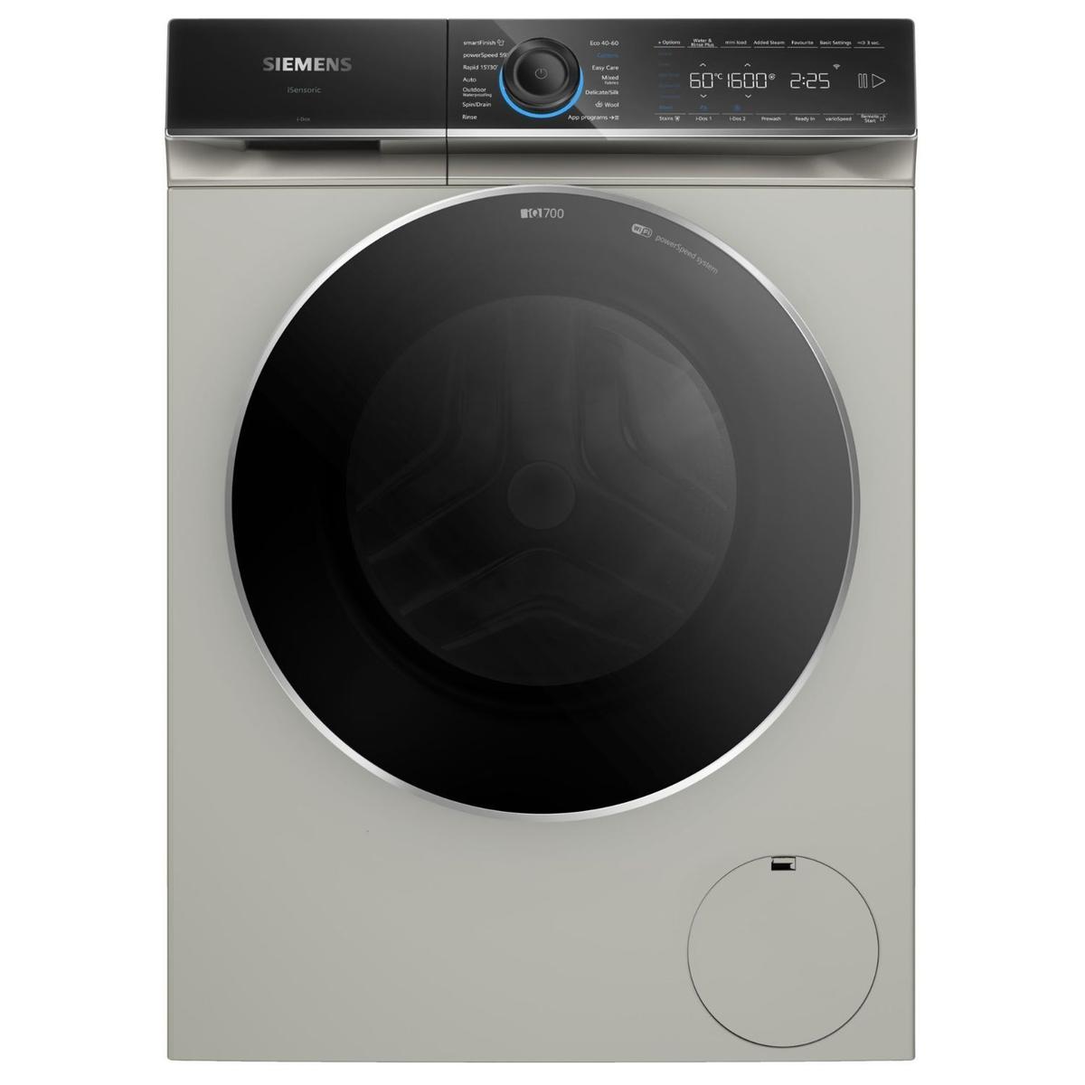 Siemens iQ700 11kg 1600rpm Washing Machine - Silver