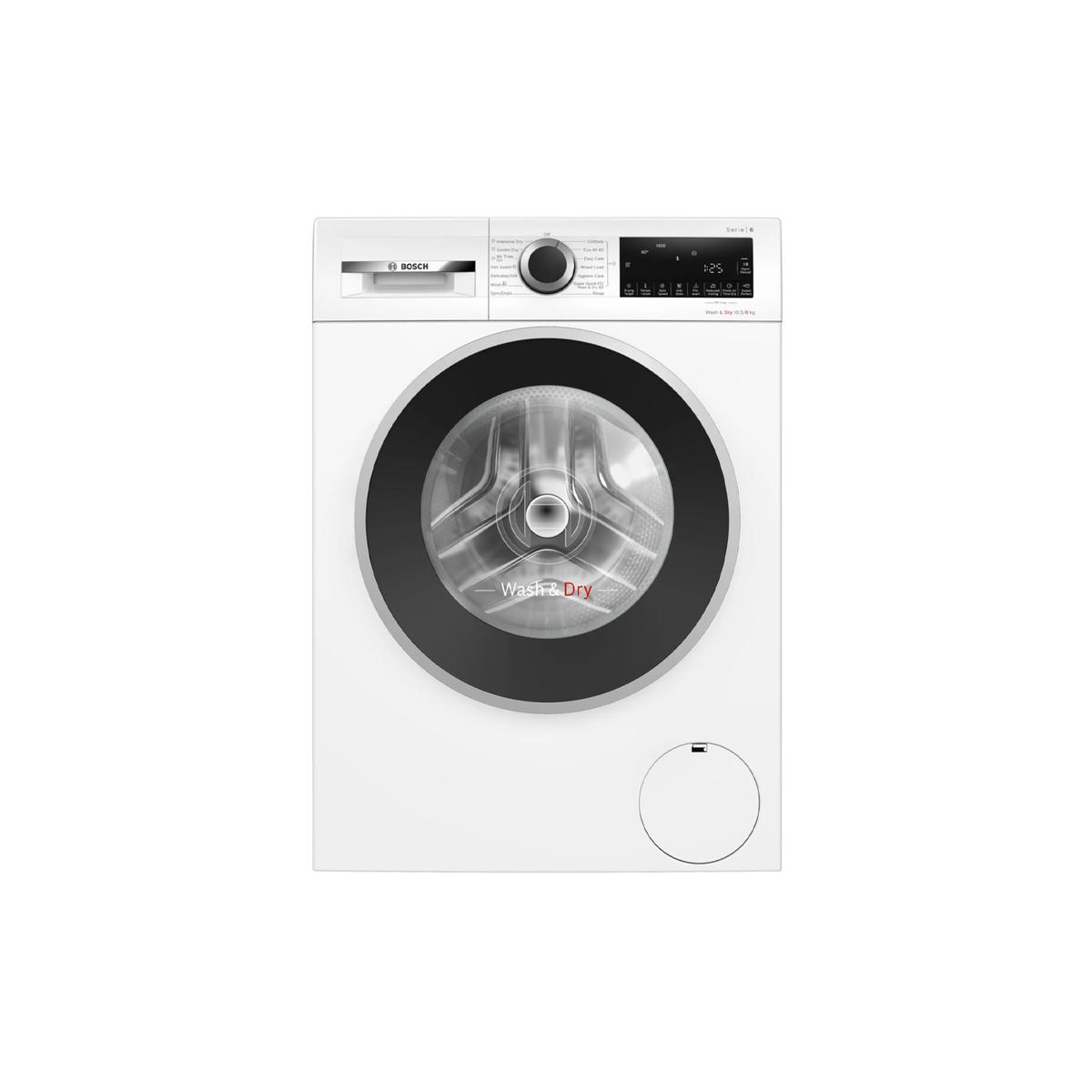 Bosch Series 6 10.5kg Wash 6kg Dry 1400rpm Washer Dryer  - Quiet, Energy Saving -  White