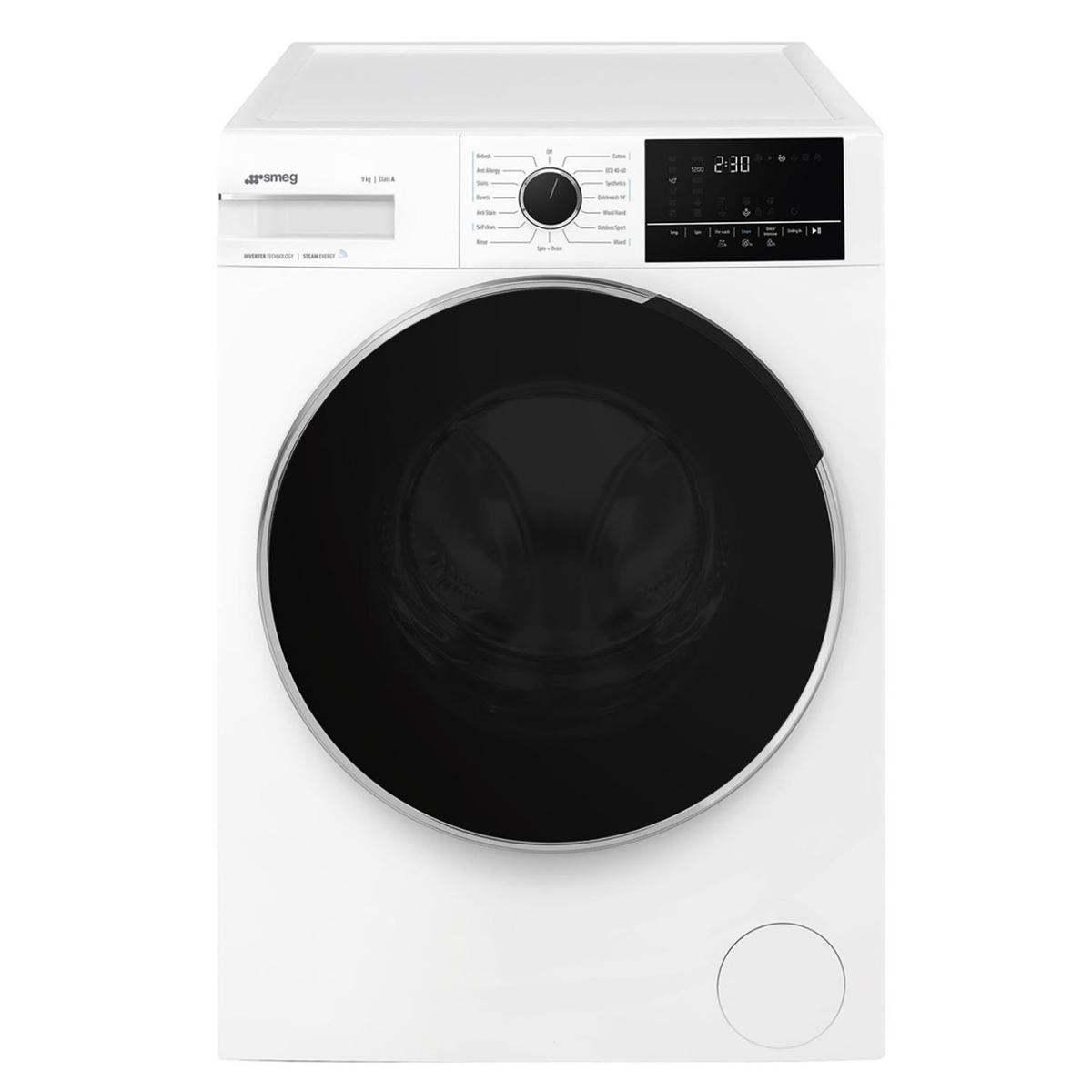 Refurbished Smeg 9kg 1600rpm Washing Machine - White - A rated