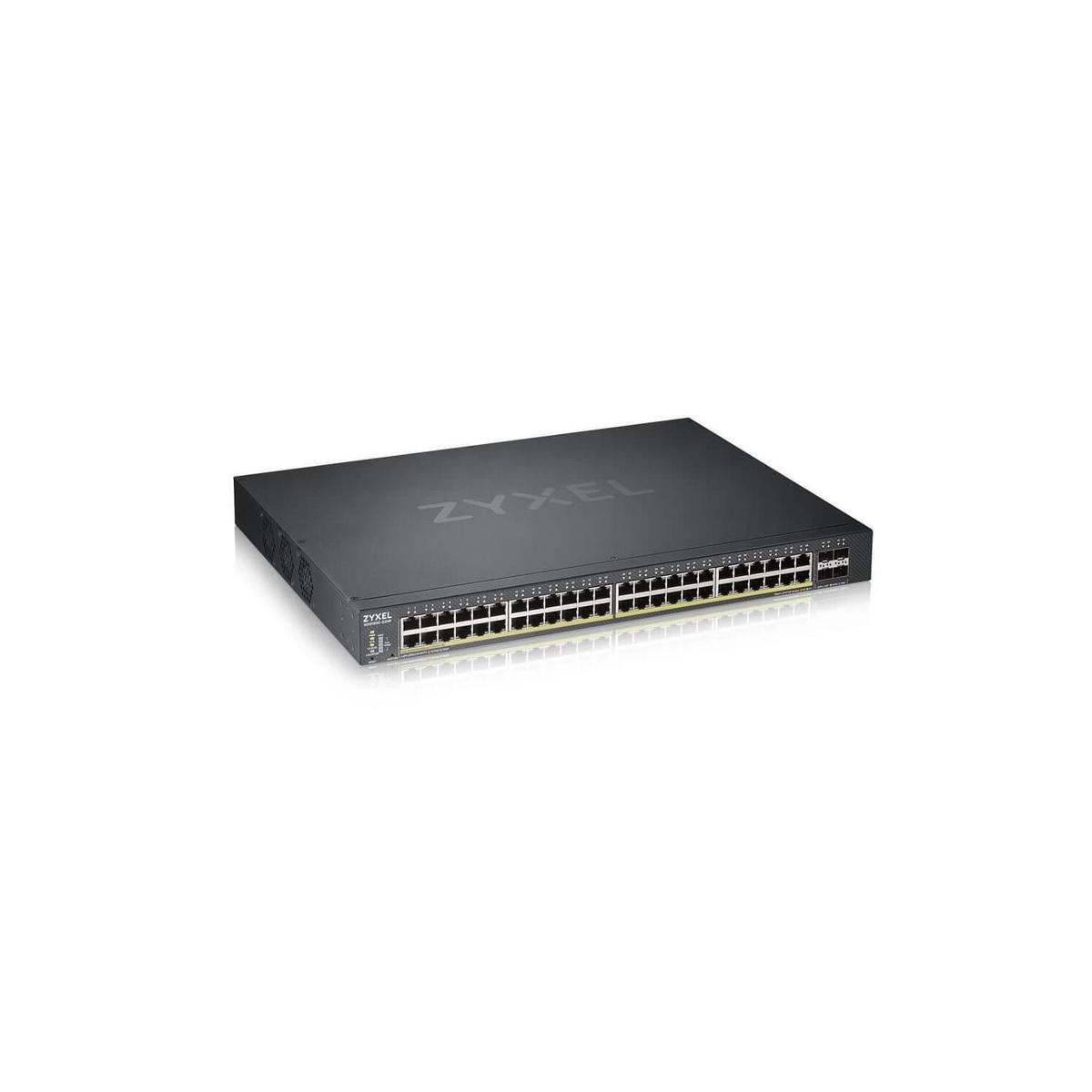 Zyxel XGS1930-52HP 52-Port Smart Managed Rack-mountable Gigabit Switch