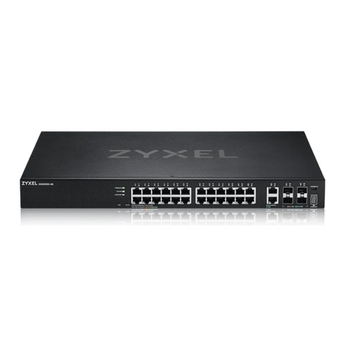 Zyxel XGS2220-30 NebulaFlex Pro 24-Port Layer 3 Managed Rackmount Gigabit Switch
