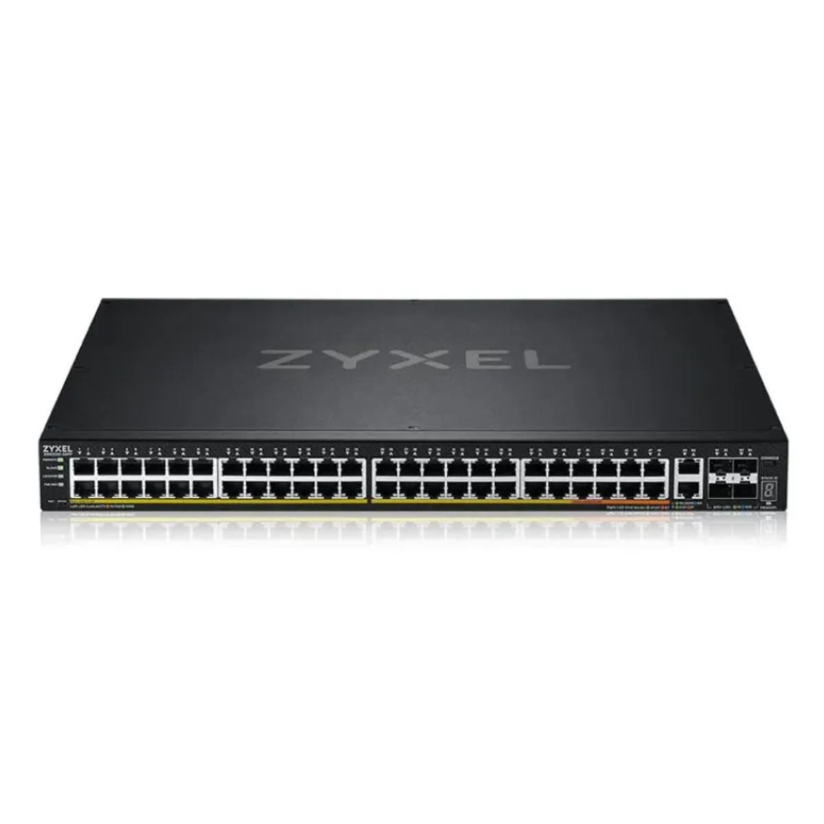 Zyxel XGS2220-54FP NebulaFlex Pro 48-Port Layer 3 Managed Rackmount Gigabit PoE+ Switch