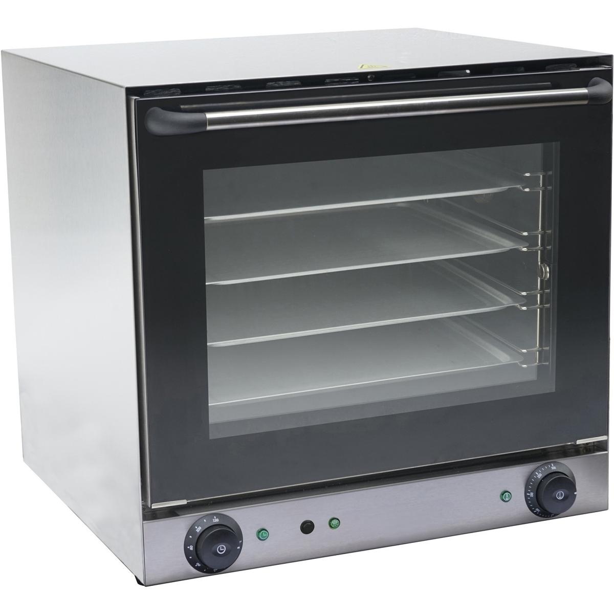 Culinox Twin Fan Convection Oven with Steam - 62 Ltr Stainless Steel Chamber