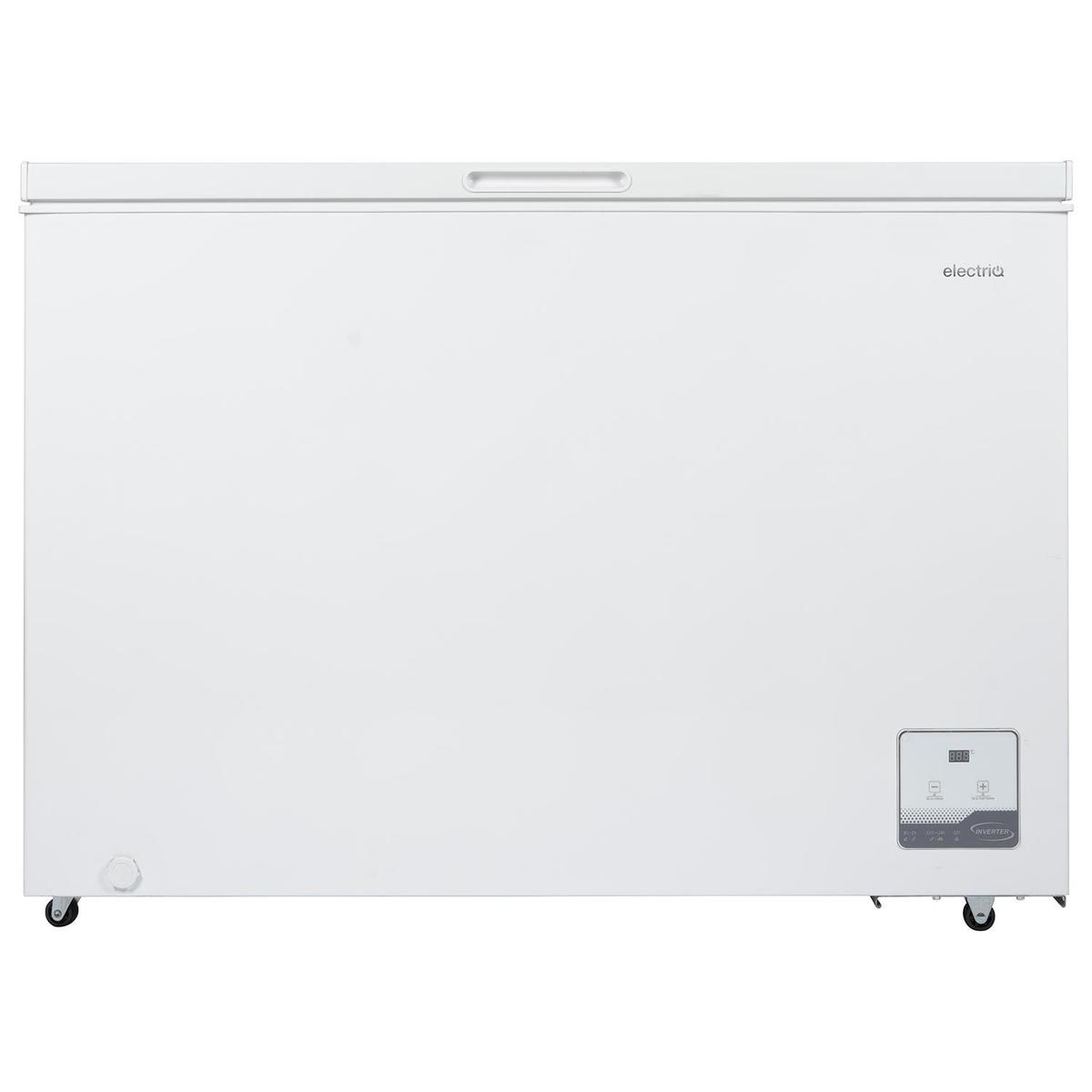 electriQ Chest Freezer 299 Ltr - Dual Function Plug in 1125mm Wide