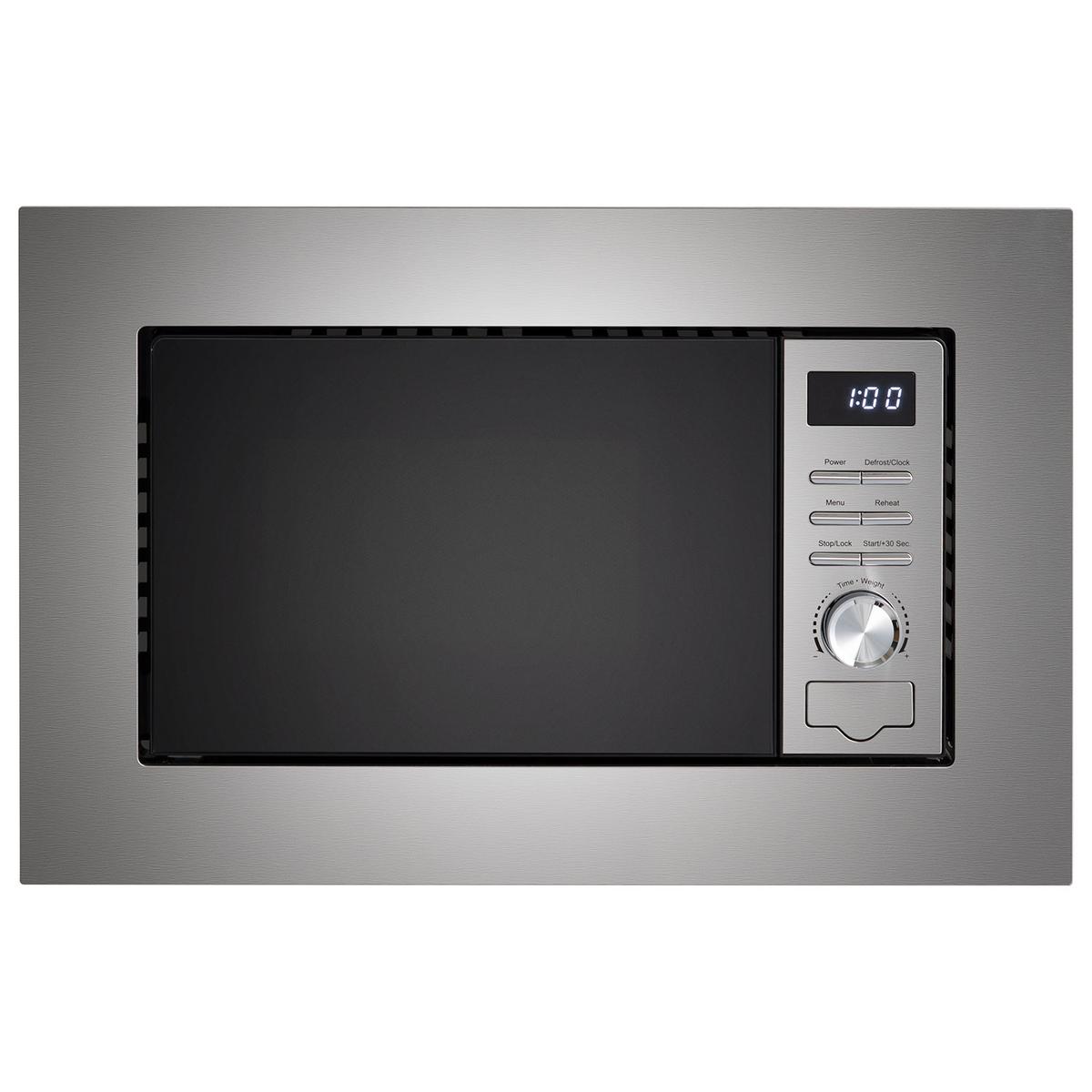 electriQ 20L 800W Built In Microwave - Stainless Steel