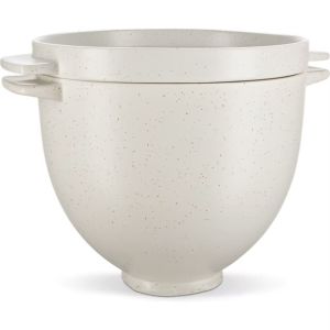 KitchenAid Bread Bowl with Baking Lid - Grey Speckle