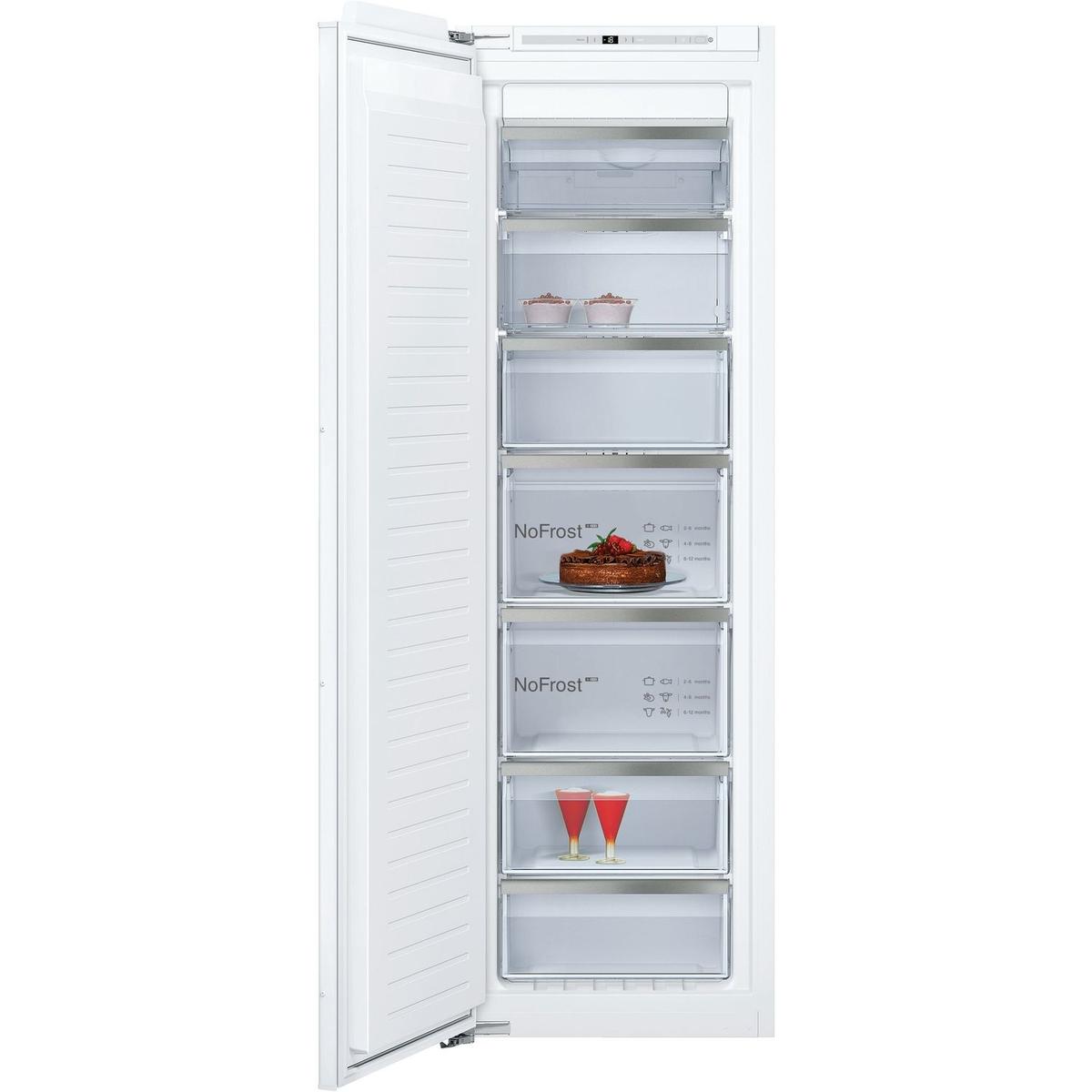 Neff N90 211 Litre 177 cm In-column Integrated Freezer with Fixed Door Hinge