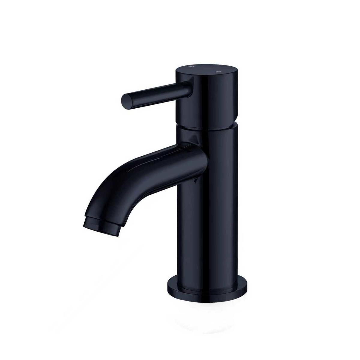 Black Mono Basin Mixer Tap - Arissa