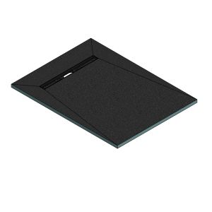 1400x900mm Wet Room Tileable Shower Tray Former 30mm with 600mm Linear End Drain – Live Your Colour