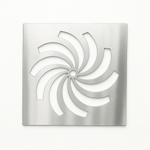 Chrome Waste Cover - Harmony Tray