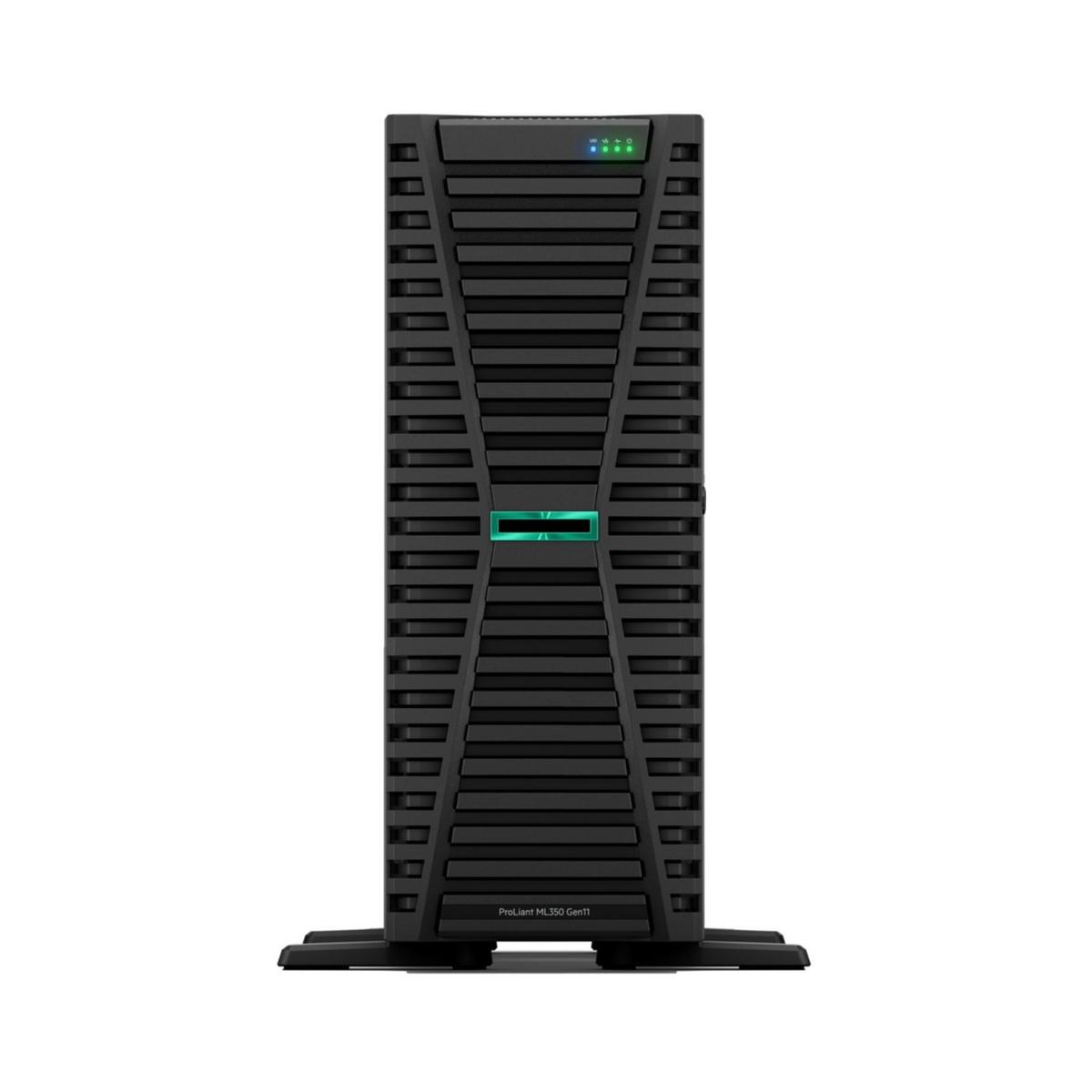 HPE ProLiant ML350 Gen11 Intel Xeon Silver 4510 2.4GHz 12c 64GB RAM 2x960GB SSD 4U Tower Server