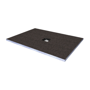 1200x900mm Wet Room Tileable Shower Tray Former 30mm with Square Centre Drain – Live Your Colour