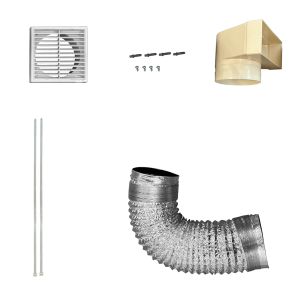electriQ External Ducting Kit for eiQ80INDD & eiQ80INDDF 